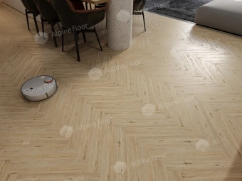 Ламинат Alpine Floor Herringbone 8 4V 33 (CH) LF102-1B Дуб Лион