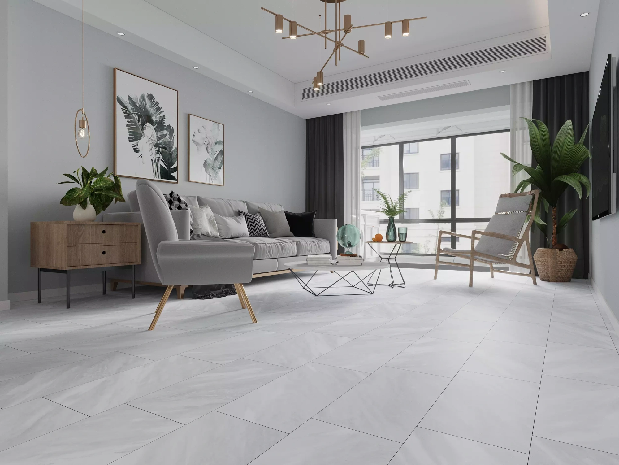 SPC Ламинат Planker Stone 4V Селеста 5010