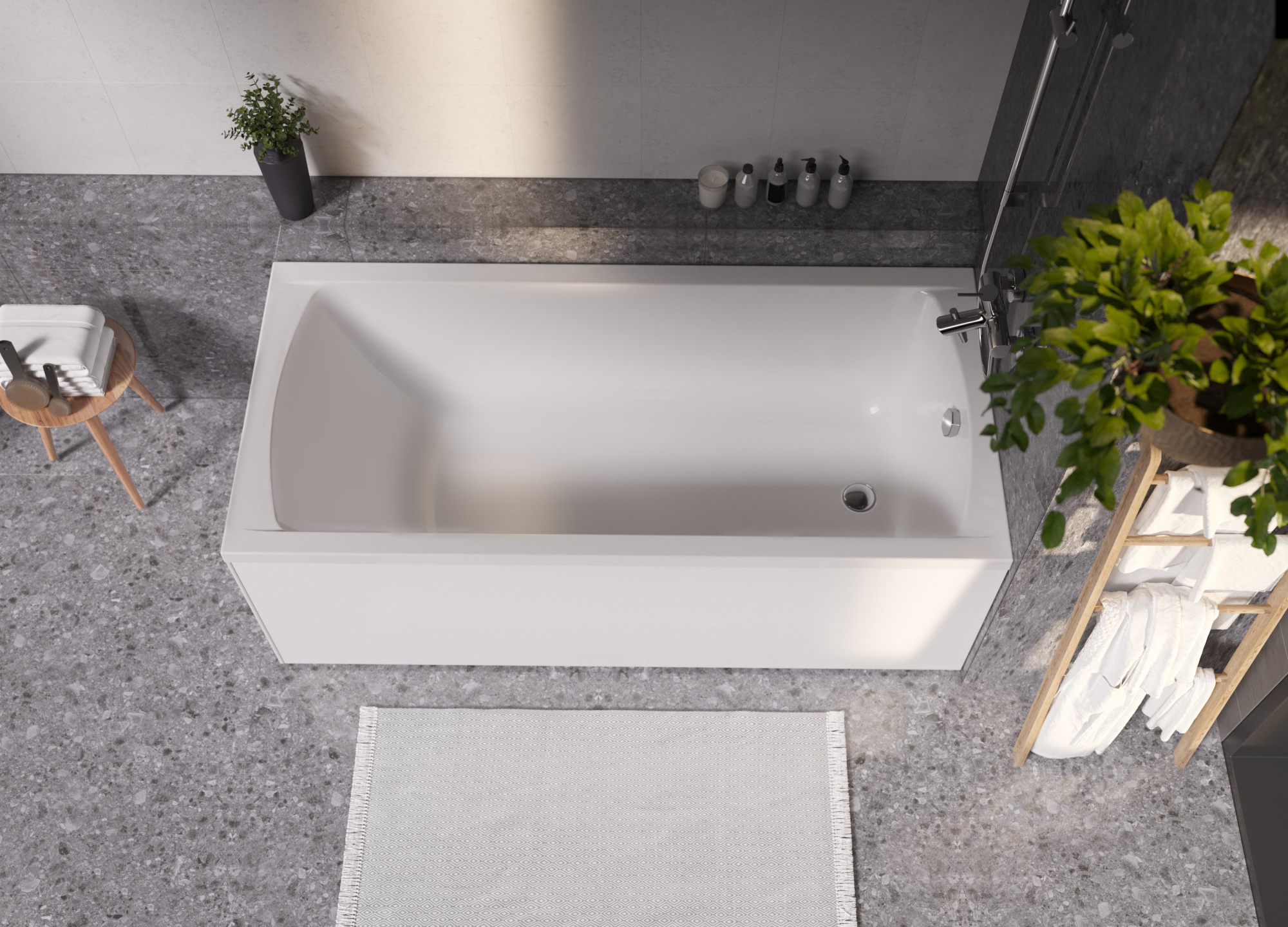 Акриловая ванна 170х80 см Creto Modalia 9-17080 белая