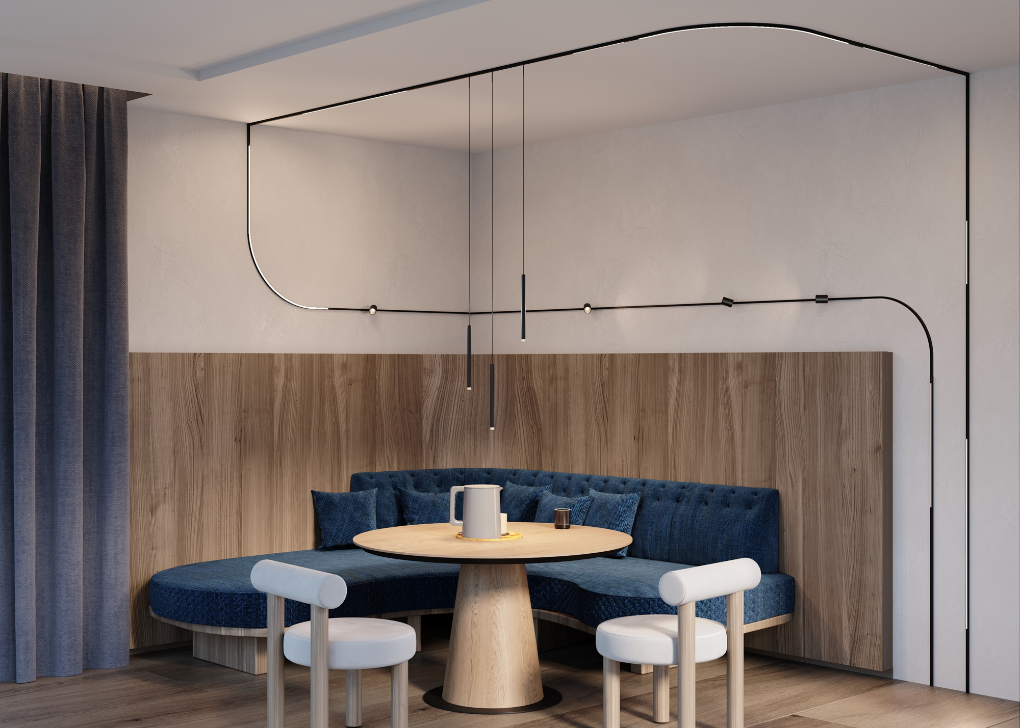 Трековый светильник Technical TR190-1-5W2.7K-B