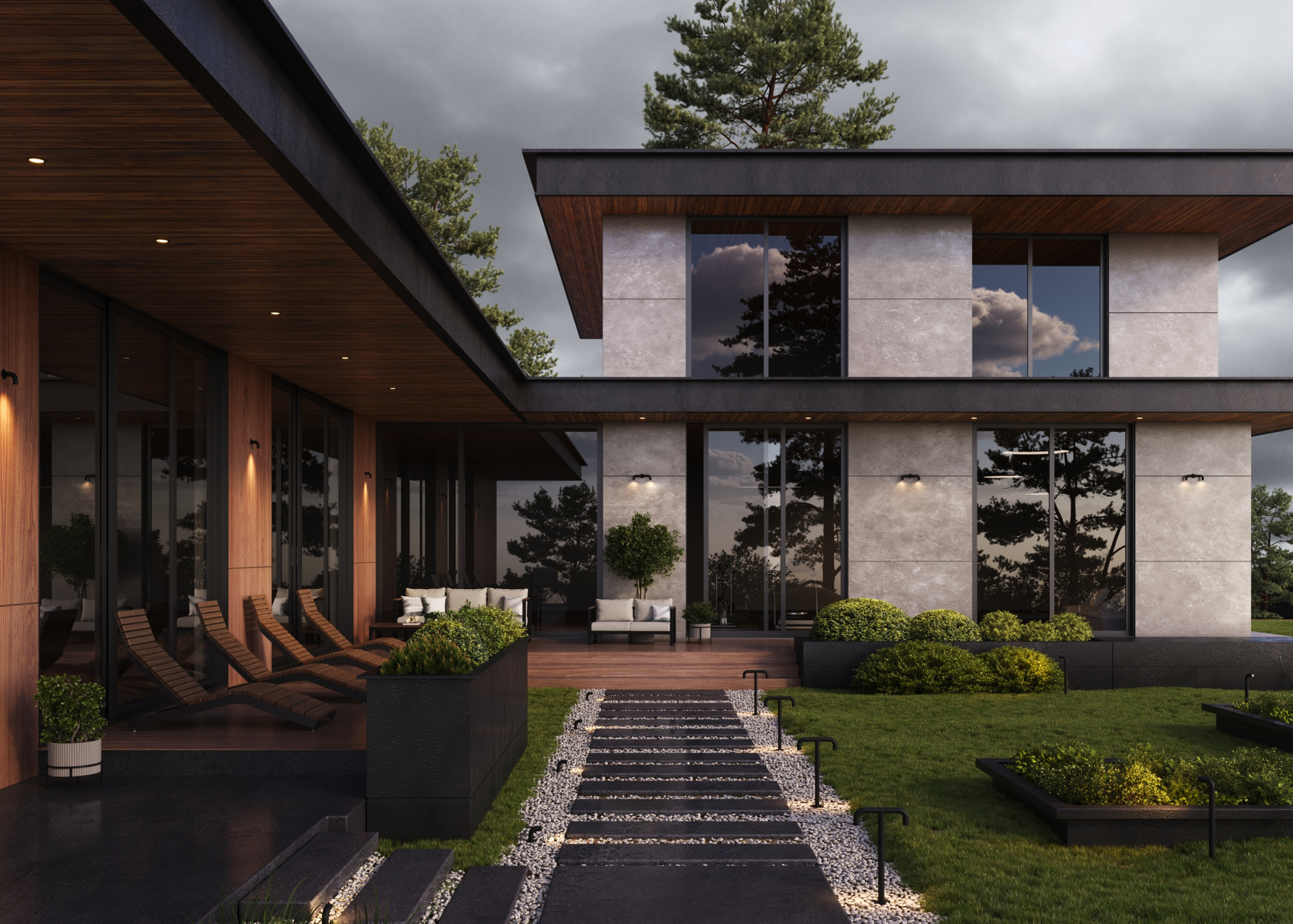 Ландшафтный светильник Outdoor O477FL-L2GF3K1