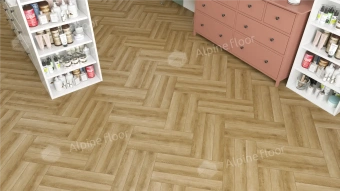 Ламинат Alpine Floor Herringbone 12 Pro 4V 34 (CH) LF106-02B Дуб Эльзас