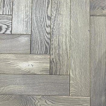 Паркет елка CROWNWOOD Английская елка 90° 2-х слойная (шип-паз) Гармония 100905 (Порода: Дуб Натур) 600 x 100 x 13.5 / 0.96м2