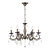 Подвесная люстра Maytoni Bronze RC245-PL-06-R