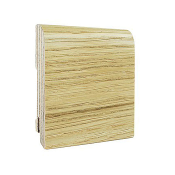 Напольный плинтус Finitura dekor RR Фигурный 100х19х2400/ Дуб