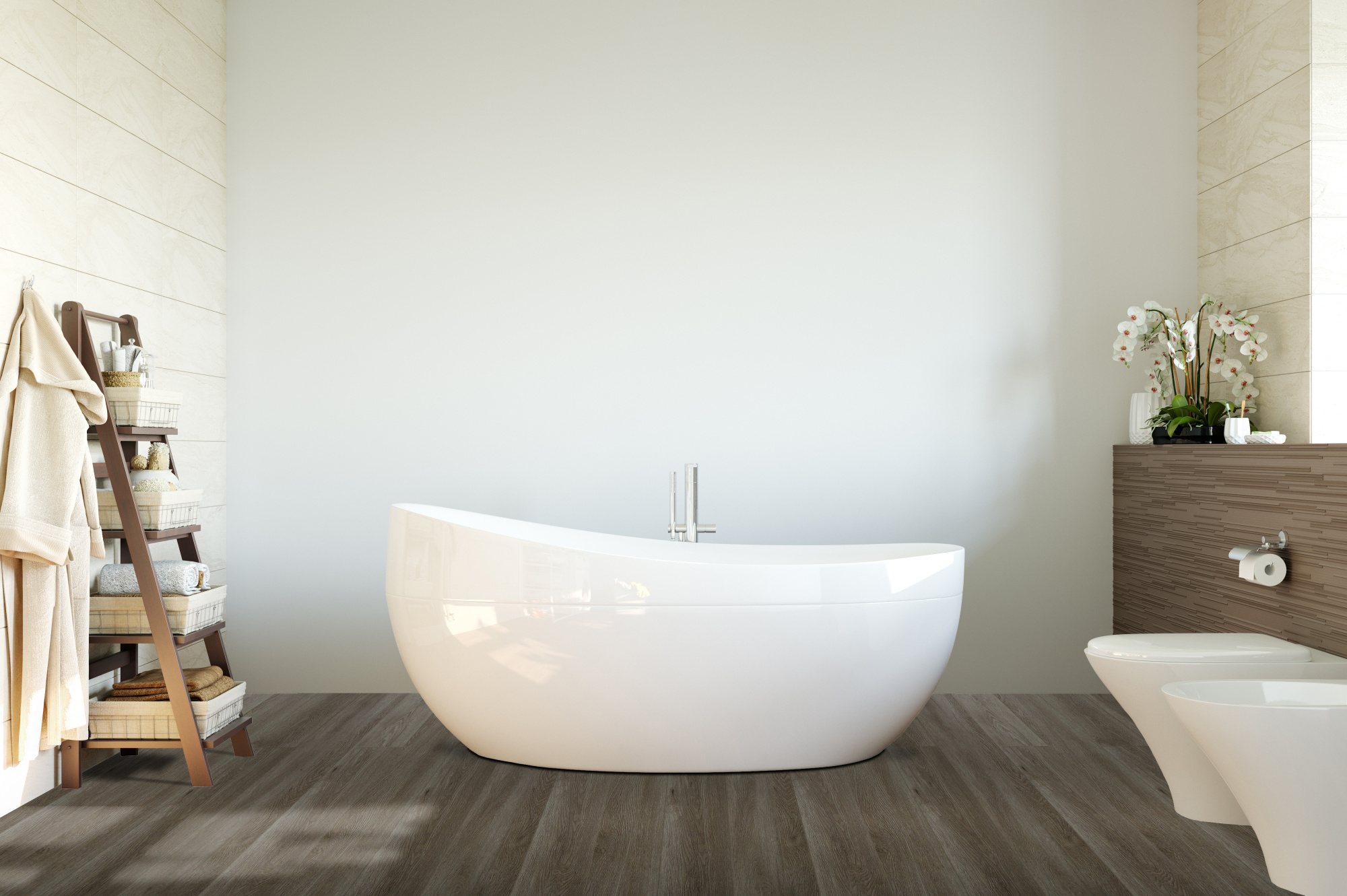 SPC Ламинат Planker Rockwood 4V Дуб Опал 1008