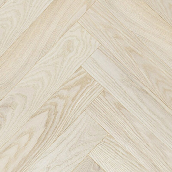Паркет елка ESTA Herringbone 24007 Ash Elegant Nordic brushed matt 4B 600 x 100 x 14мм