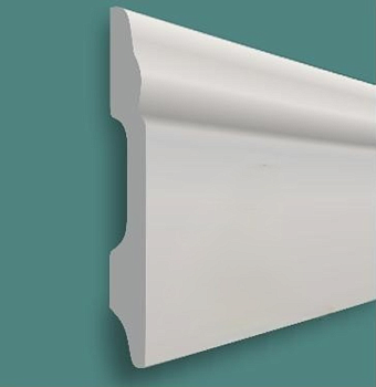 Напольный плинтус полистирол Solid 1 UHD 02/60 13х60/ Белый