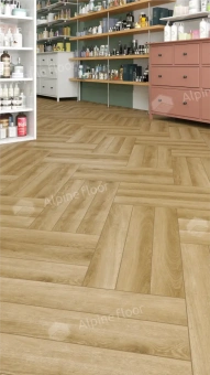Ламинат Alpine Floor Herringbone 12 Pro 4V 34 (CH) LF106-02B Дуб Эльзас