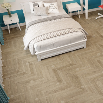 SPC Ламинат Alpine Floor SPC Chevron Alpine ECO 18-2 Дуб Ваниль Селект 4V 43кл