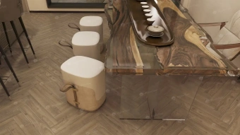 Ламинат Alpine Floor Herringbone 12 4V 34 (CH) LF105-9AB Дуб Калабрия