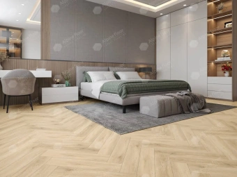 SPC Ламинат Alpine Floor SPC Light Parquet ЕСО 13-24AB Дуб Ригель 4V 43кл
