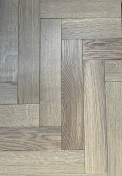 Паркет елка CROWNWOOD Английская елка 90° 2-х слойная (шип-паз) Гармония 100908 (Порода: Дуб Натур) 600 x 100 x 13.5 / 0.96м2