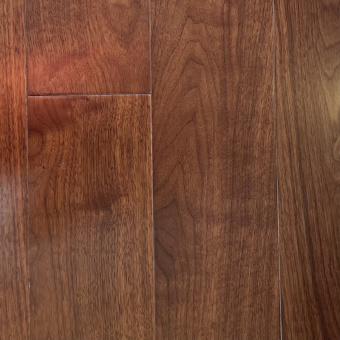 Массивная доска CROWNWOOD EXOTIC ONE Массивная (шип-паз) Орех Американский Натуральный Селект лак 300..1800 х 180 х 19,05 / 1.917 м2