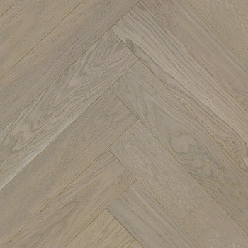 Паркет елка ESTA Herringbone 14025 Oak АВ Sandstone brushed matt 4B 700 x 100 x 14мм
