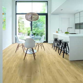 ПВХ-плитка Quick-Step QS Alpha Vinyl BLOS BASE планка AVSPT 40018 Бежевый дуб