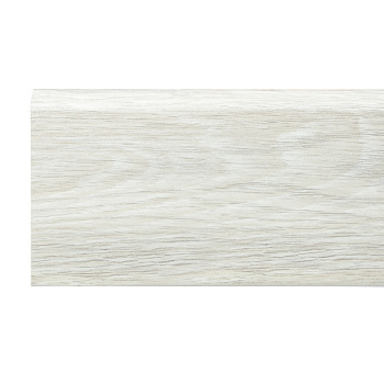 Напольный плинтус Winart Pro HDPS Quadro с монтажной планкой 80 мм/ Дуб Рене