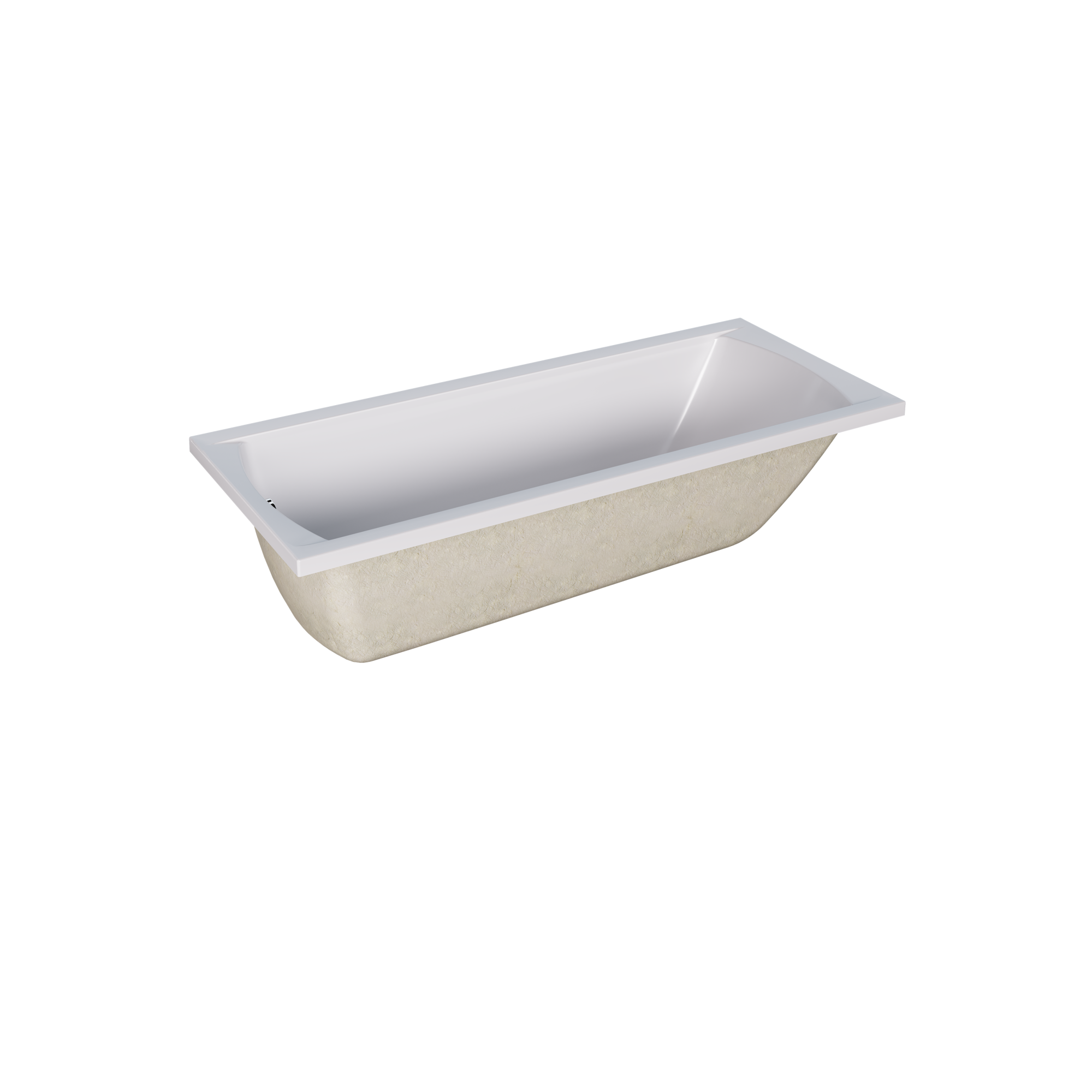 Акриловая ванна 165х70 см Creto Modalia 9-16570 белая