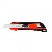 Нож Matrix 78936 с выдвижным лезвием Quick Blade 18 мм, металлическая направляющая, двойн. фиксатор