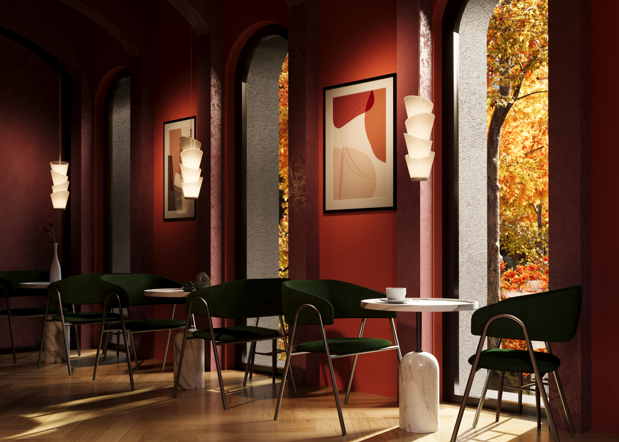 Подвесной светильник Maytoni MOD374PL-L28W3K