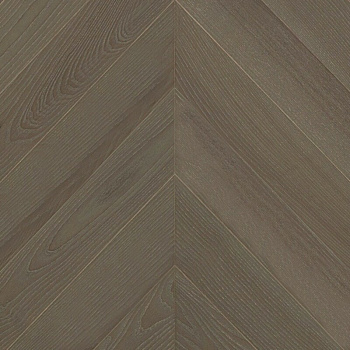 Паркет елка ESTA Chevron 35024 Walnut AB brushed matt 5% gloss 4B 550 x 120 x 14мм