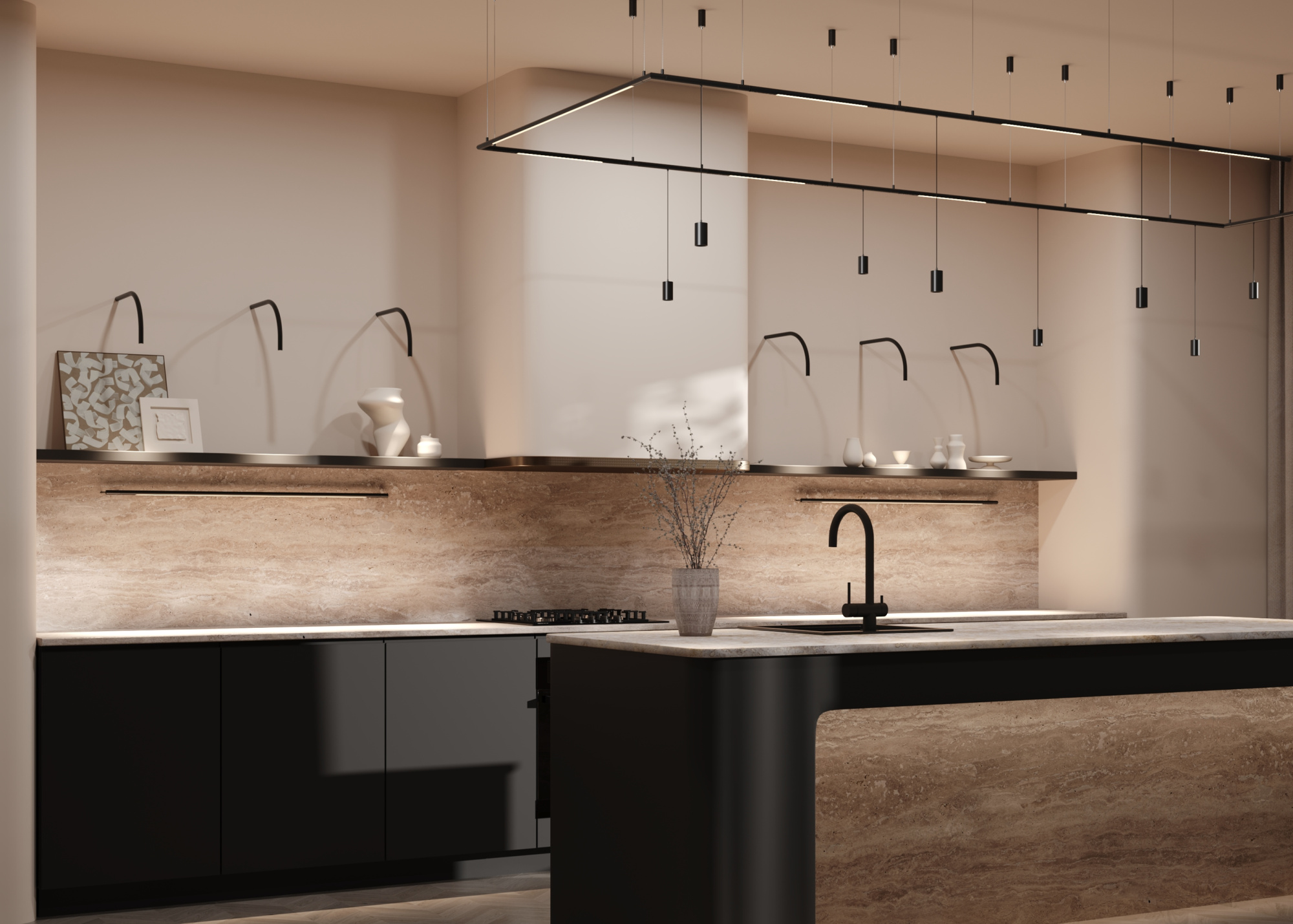 Светильник Technical C105PL-3W3-6K-BS