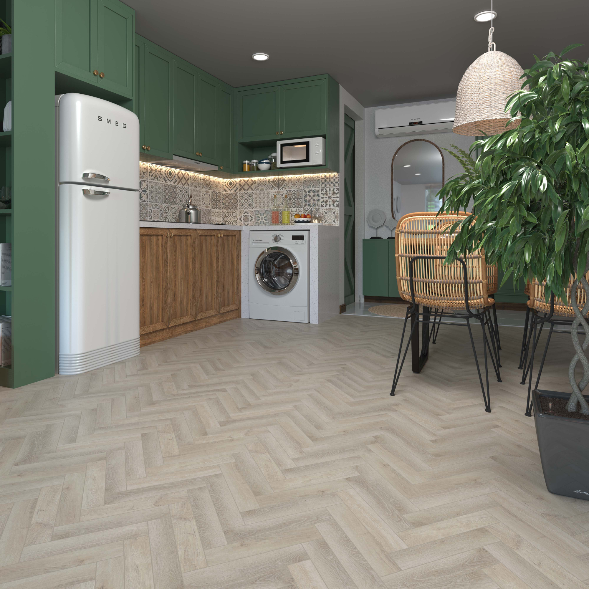 SPC Ламинат Planker Charisma (узкая) Турман