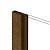 Финишный молдинг Hiwood LF124A G387/ 42 х 12 х 2700