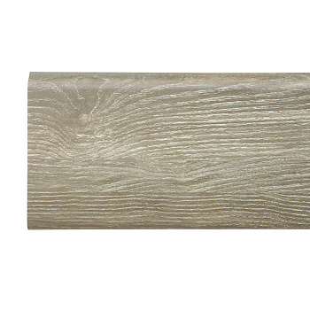 Напольный плинтус Winart Pro HDPS Quadro с монтажной планкой 80 мм/ Дуб Кавказ