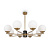 Люстра на штанге Freya Marble FR5230PL-08BS