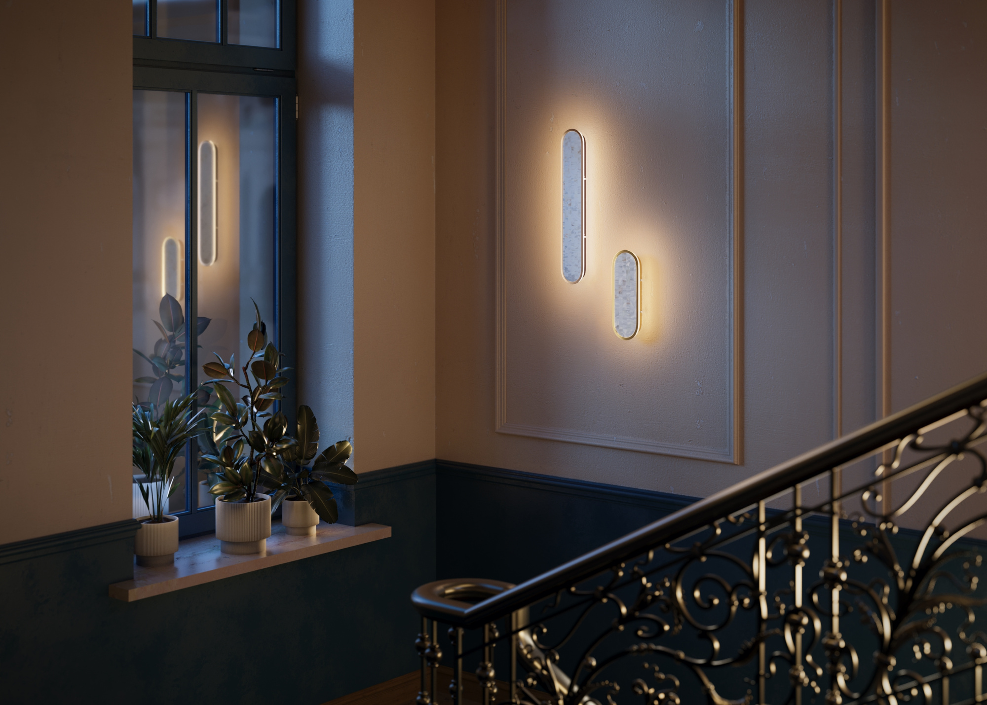 Настенный светильник (бра) Maytoni MOD429WL-L30BSK