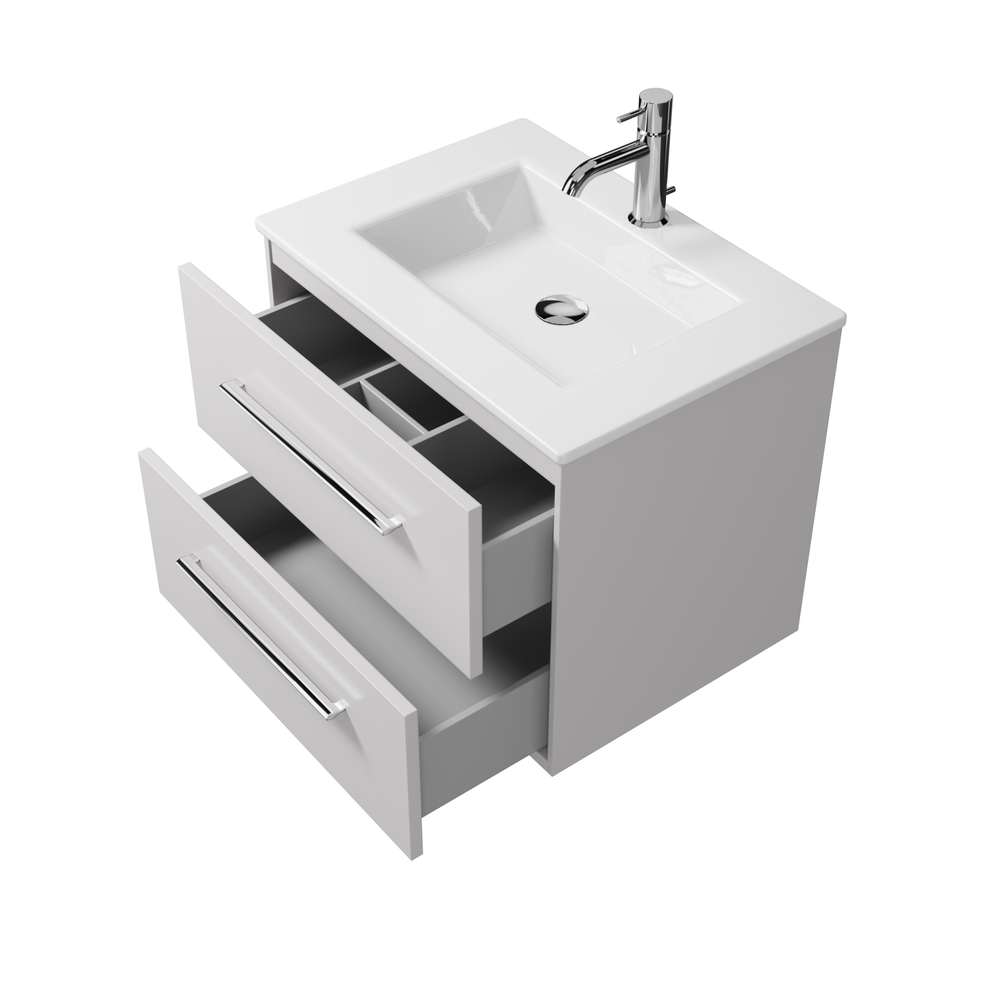 Тумба под раковину Creto Ares 60 белая