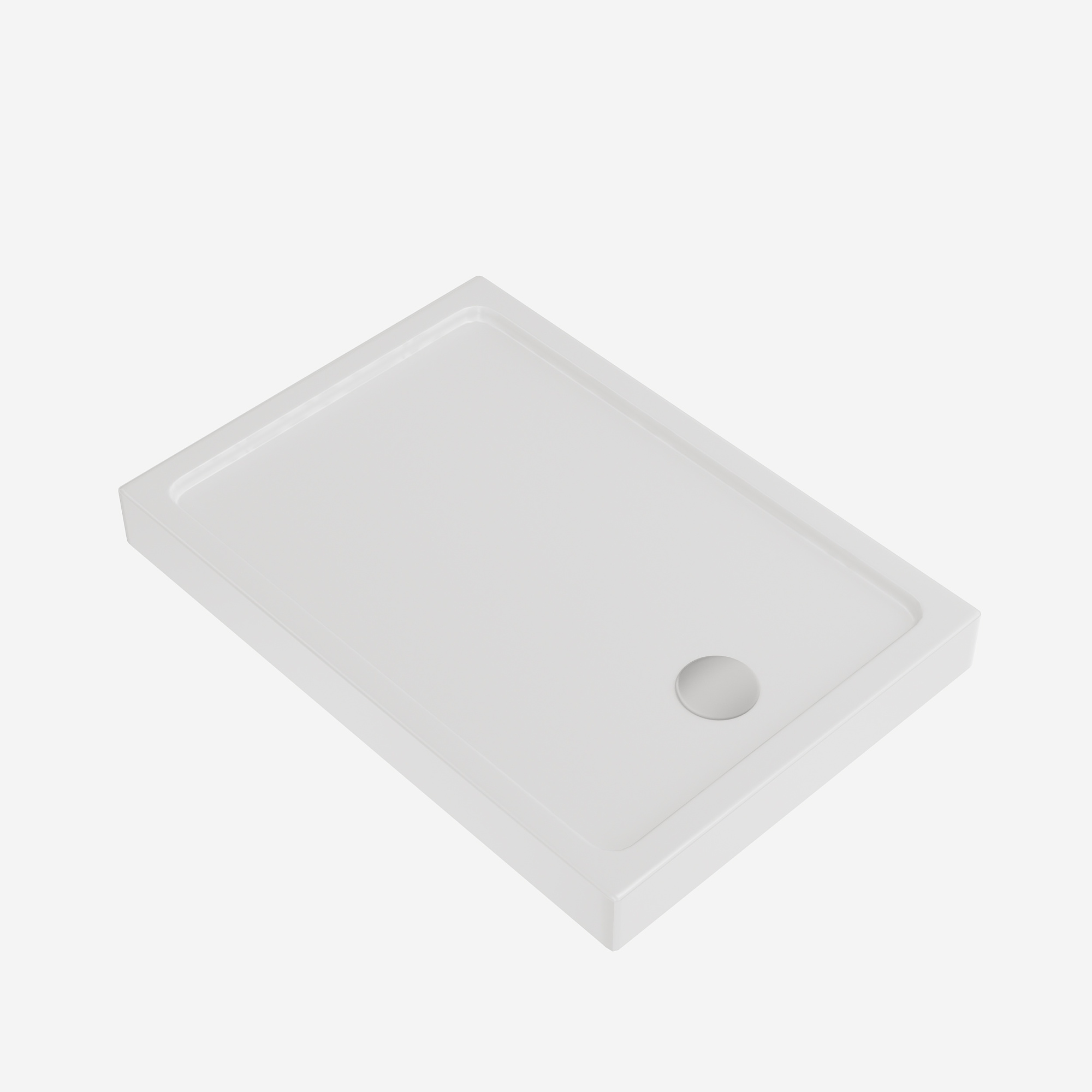 Экран акриловый Creto Olimpos 100х70 для поддона 6-1004