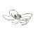 Подвесная светодиодная люстра Freya Blossom FR6017CL-L60CH